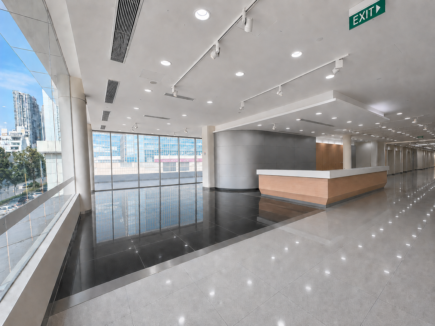 Showroom Space For Rent at 25 Leng Kee Road with full-height glass frontage